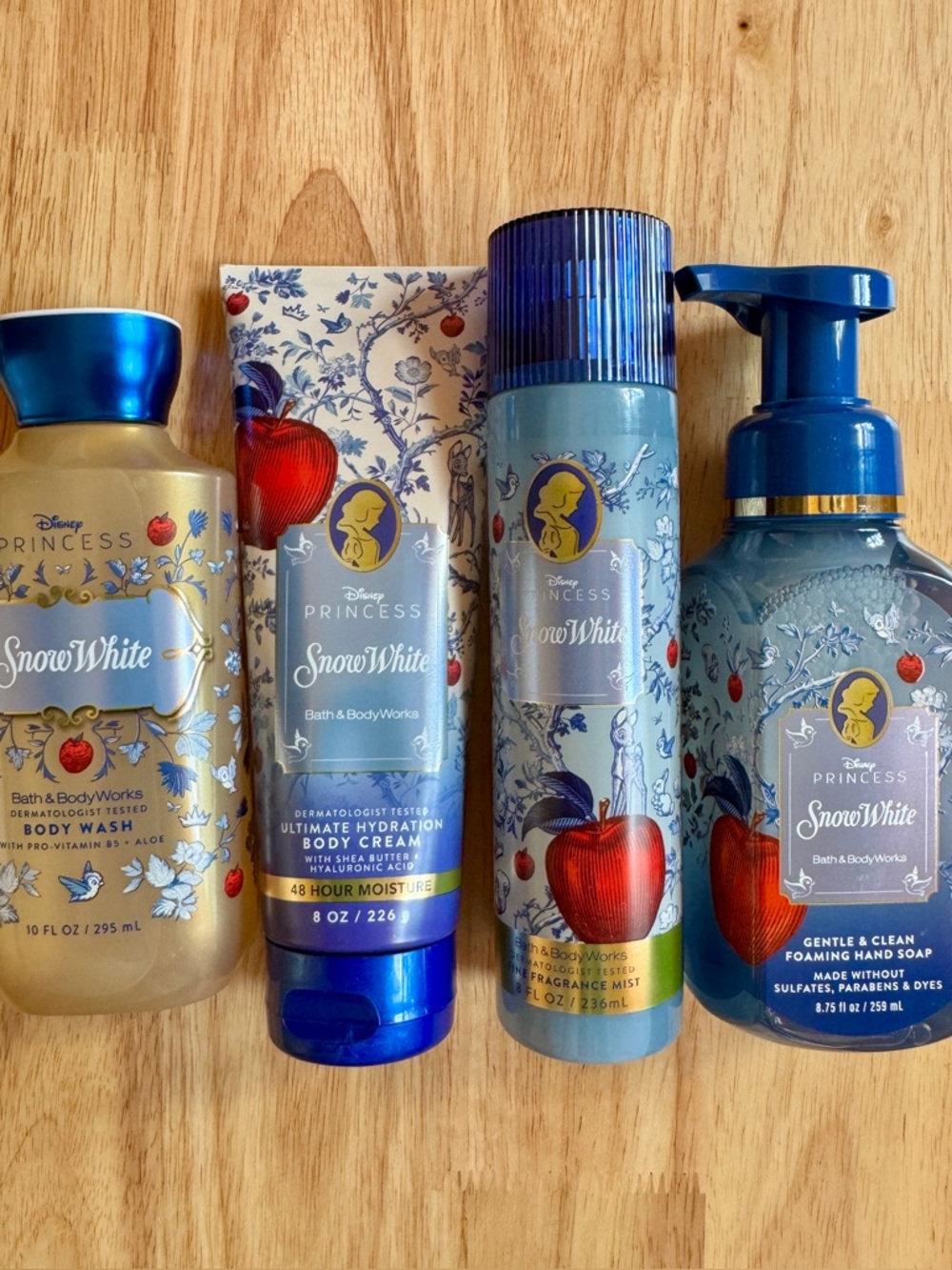 Bath & Body Works Disney Princess Snow White  4Piece Gift Set